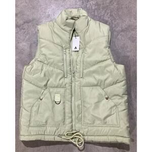 ANOTHER INFLUENCE Men/Women Puffer Jacket Light Green SIZE L NWT